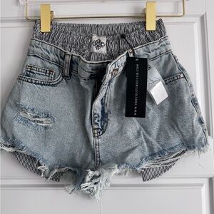 NWOT Couture Club Denim Shorts